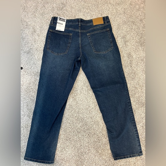 DKNY Bedford slim Men's Blue Jeans size 36x29 premium soft stretch new with tags - Picture 5 of 7